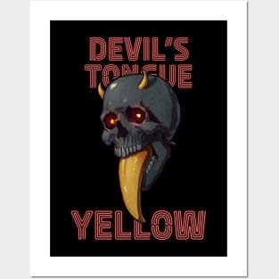 Devil's Tongue Yellow Pepper Posters and Art